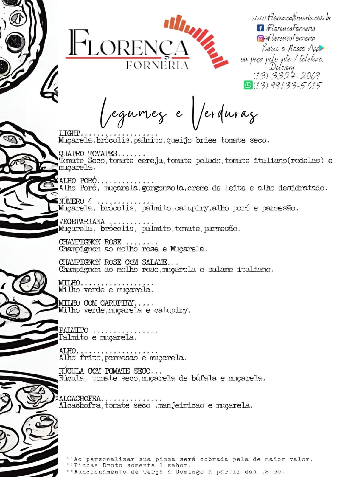 Pizzas Legumes 2